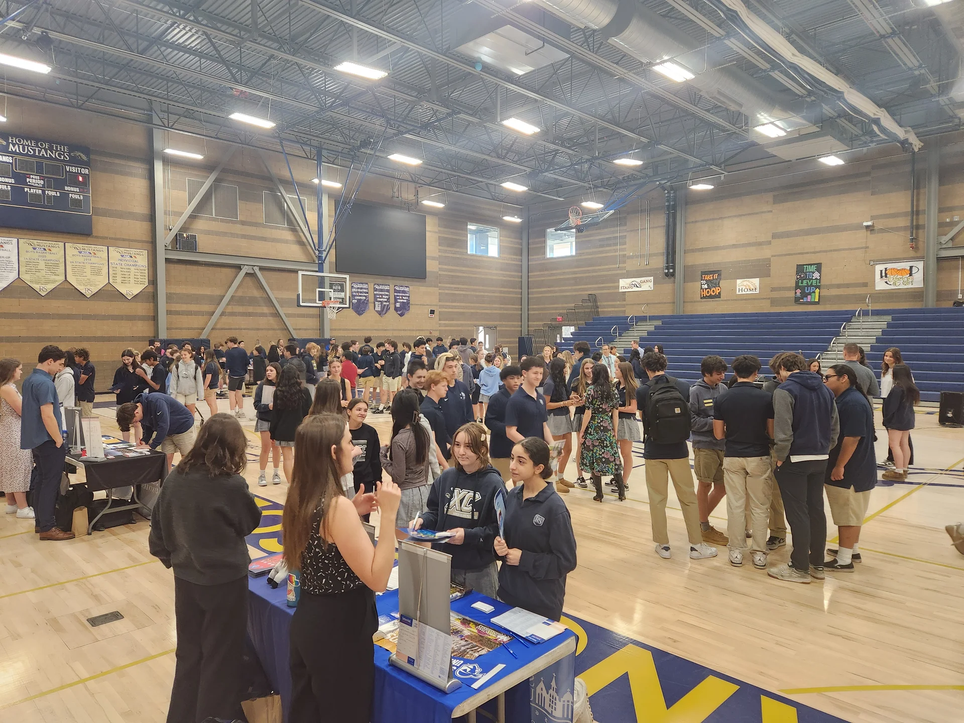 Advisory sessions and college fairs